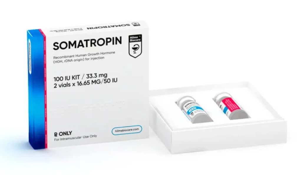 Somatropin 2vials hilma 16.65mg