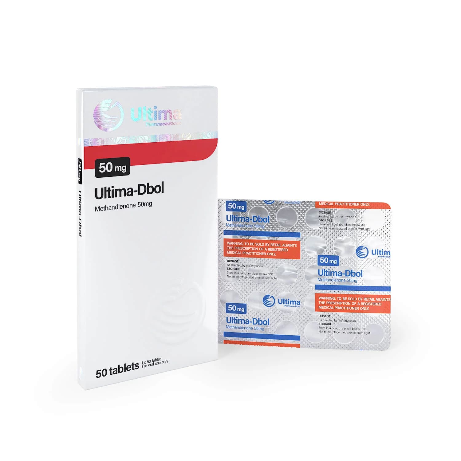 ultima dbol 50 50 pills x 50 mg