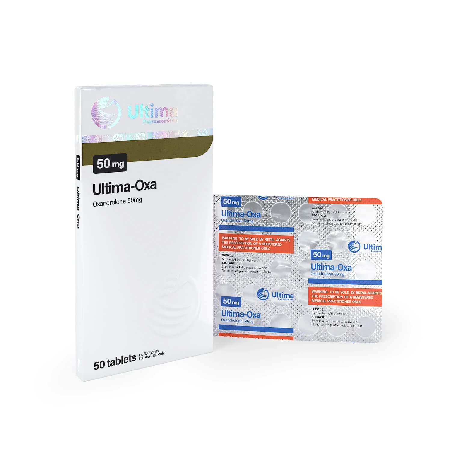 ultima oxa 50 50 pills x 50 mg