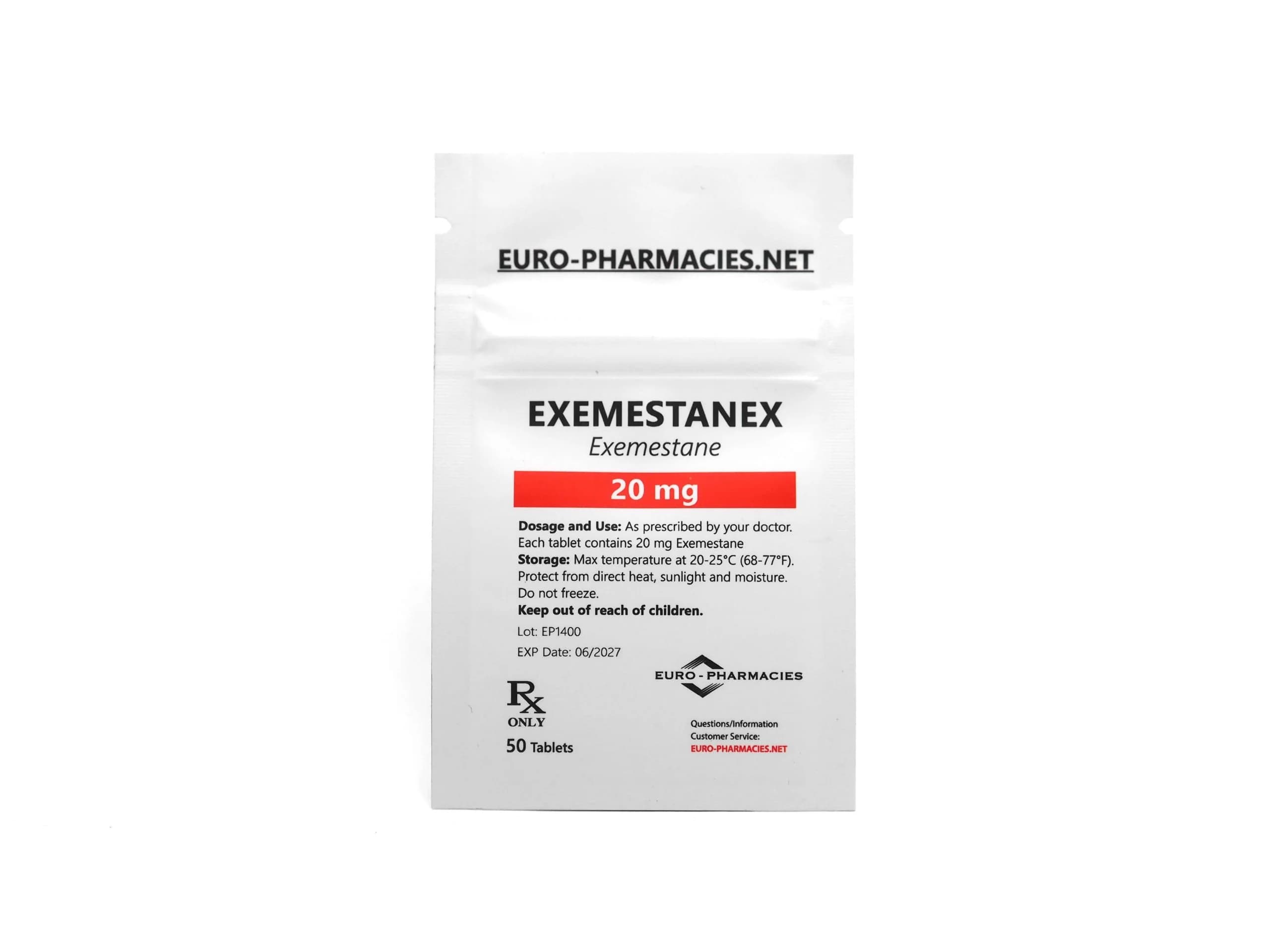 Europharmacies Bag Exemestanex (Aromasin)