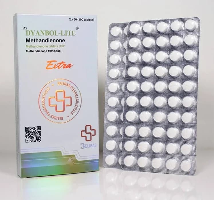 Dynabol Lite (dbol 10mg 100 tabs) Beligas