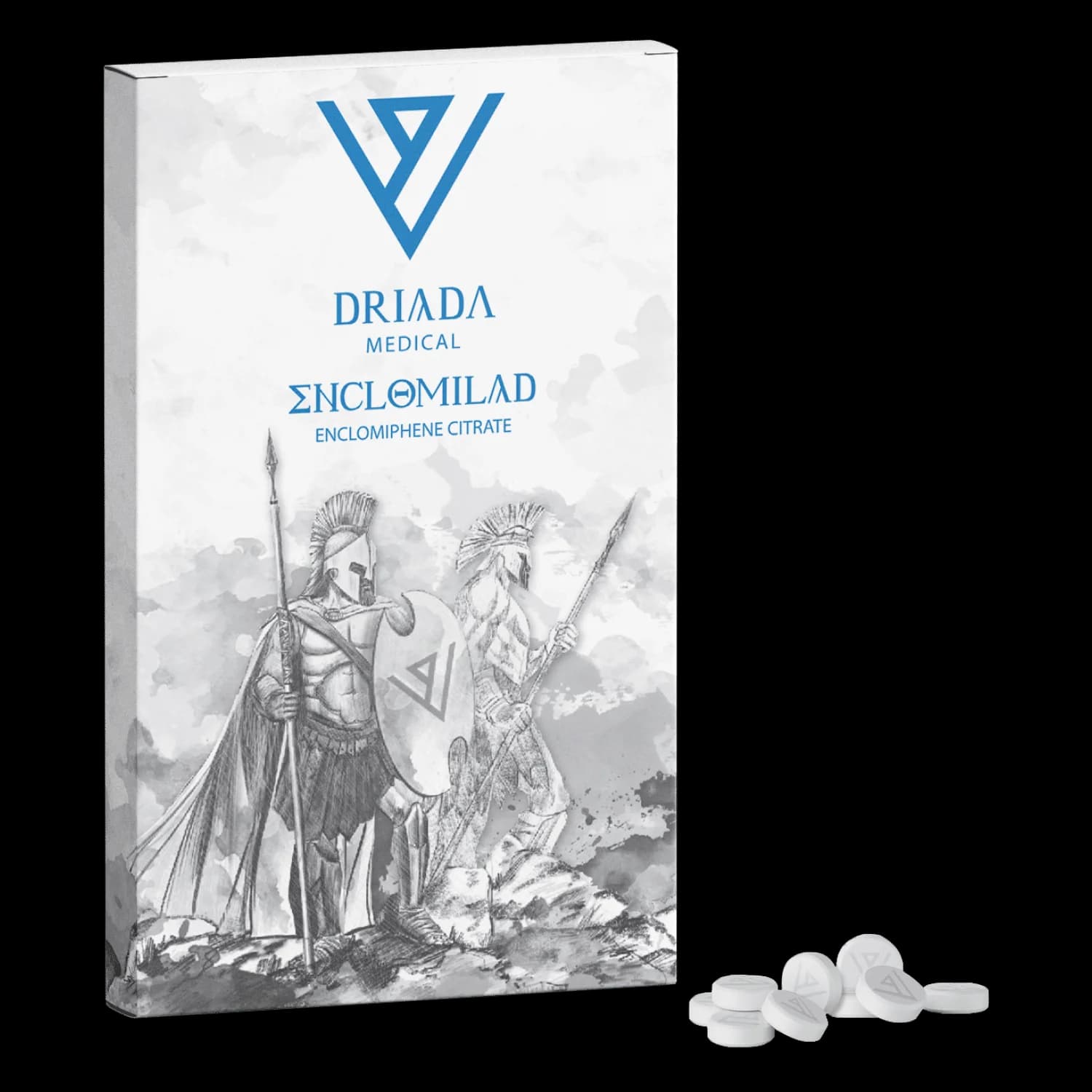Enclomilad mockup tablets Driada