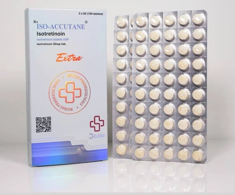 Iso Accutane 20mg 100tabs Beligas
