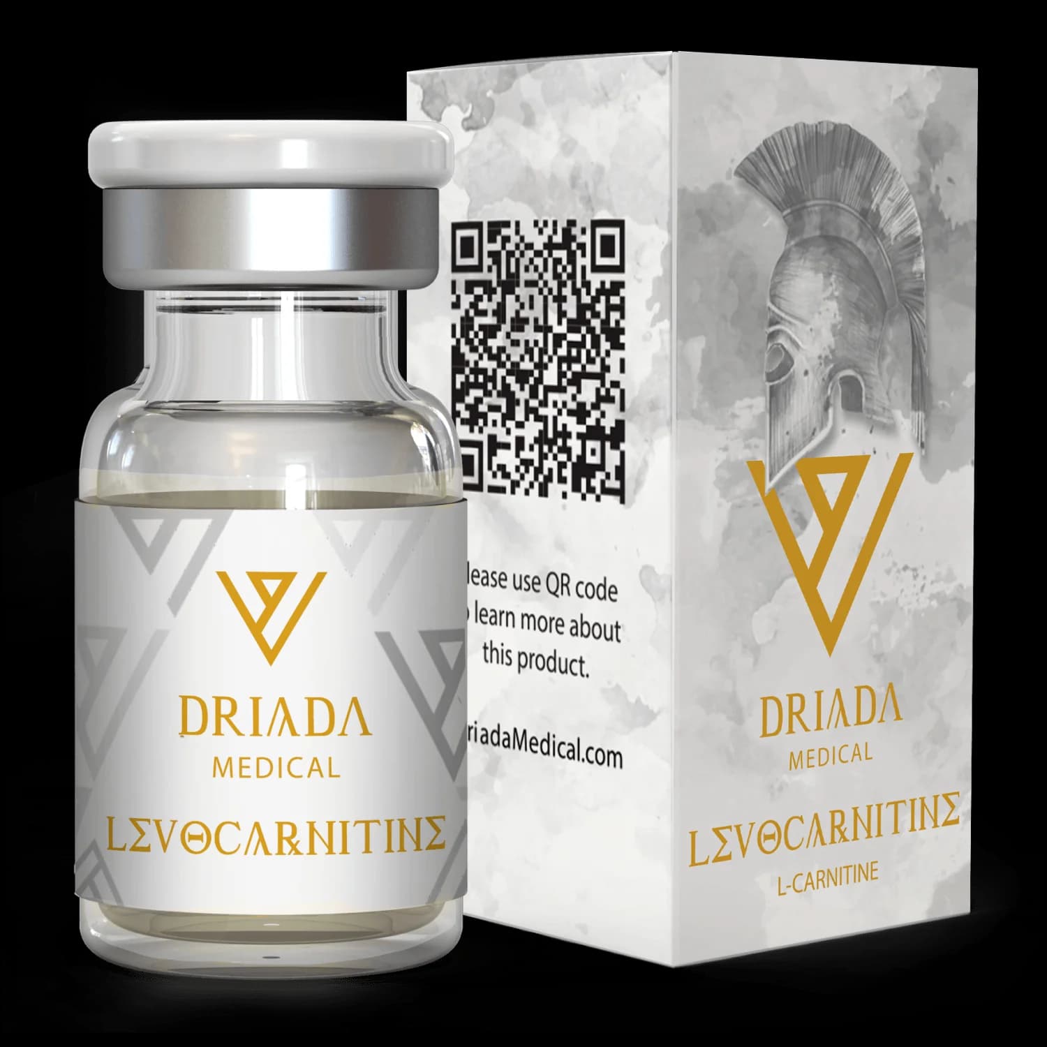 Levocarnitine 500 mgml (L carnitine) 10ml Driada Medical