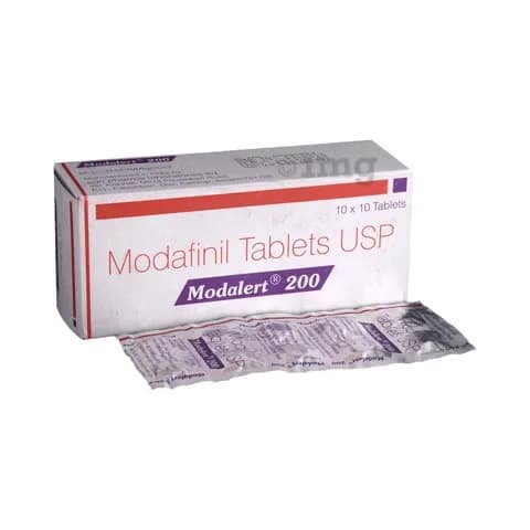 Modalert 200mg Modafinil Tab IP 100 tabs Pharmacy EU