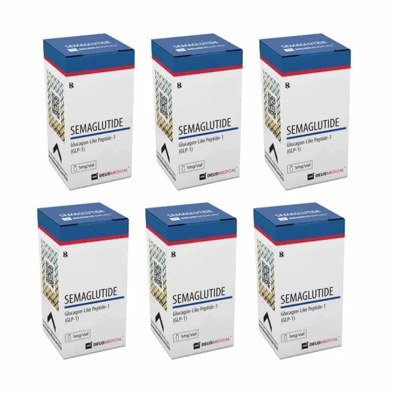 Pack Peptides Perte de poids Semaglutide (6 mois) DEUS MEDICAL
