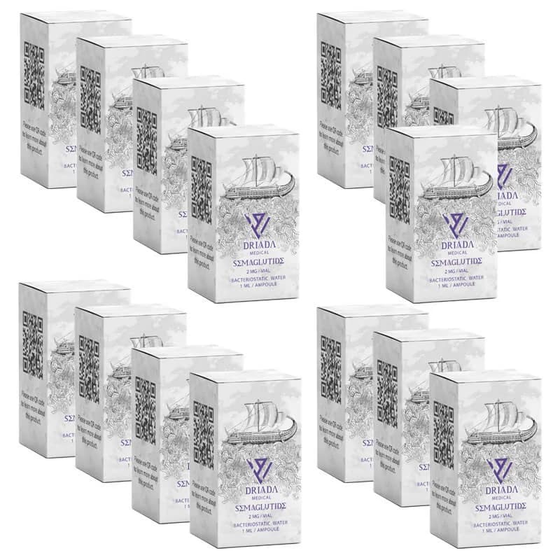 Pack Peptides Perte de poids Semaglutide (6 mois) Driada