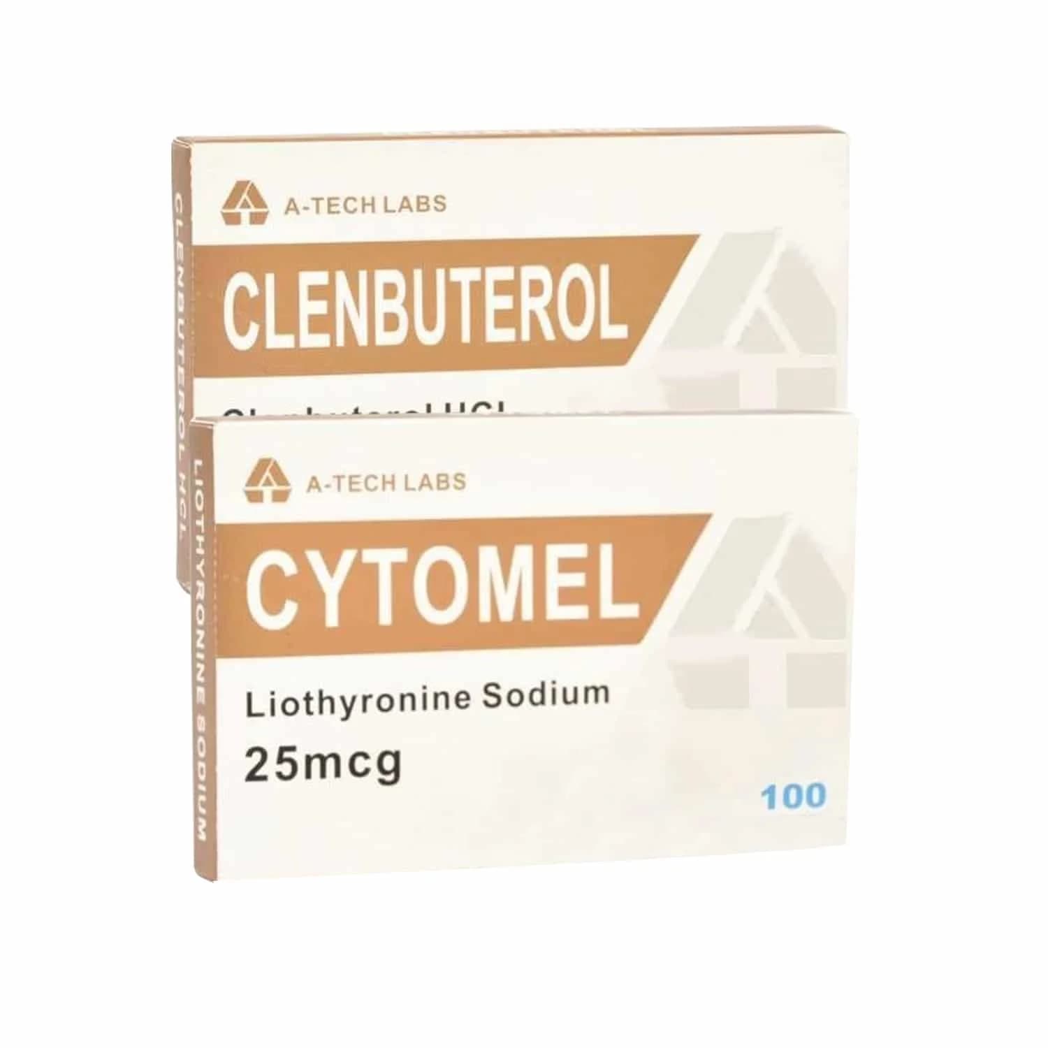 Pack Perte De Poids A TECH LABS CLENBUTEROL T3 8 Semaines
