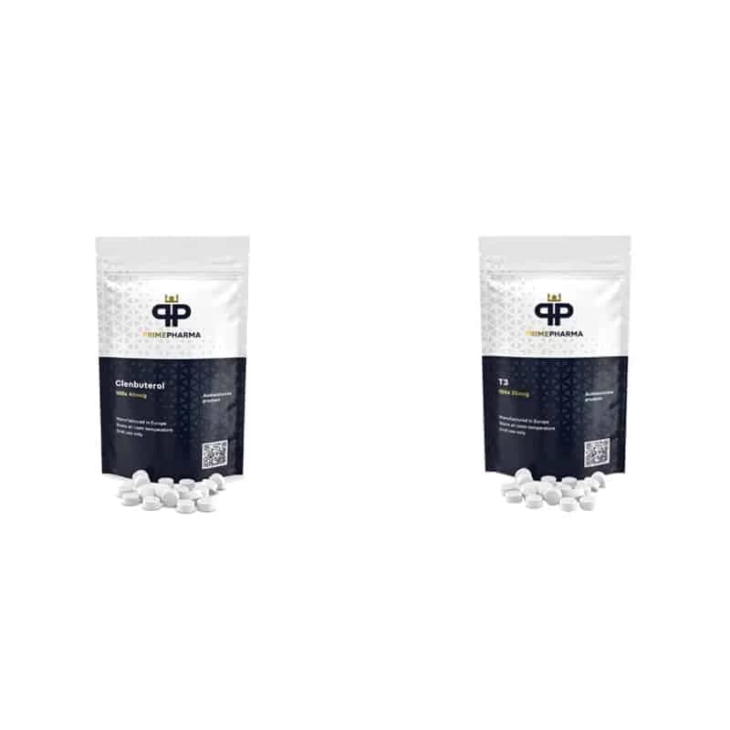 Shredding pack 8 weeks Clenbuterol Cytomel Prime pharma