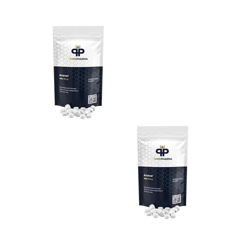 Pack prise de force Anavar 6 semaines Stéroides oraux PRIME PHARMA