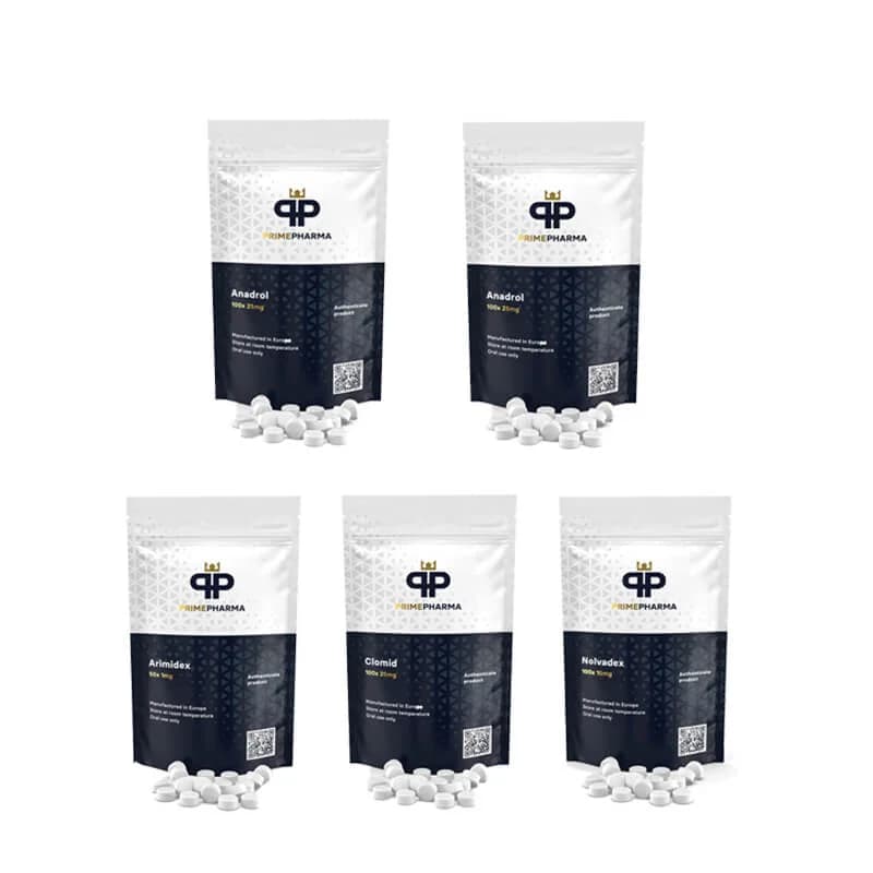 Pack prise de masse Stéroide oral Anadrol Oxymetholone (4 semaines) PRIME PHARMA