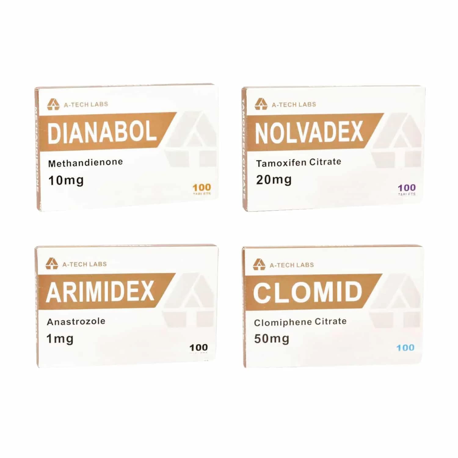 PACK MASS (ORAL) A TECH LABS DIANABOL + PCT (4 WEEKS)