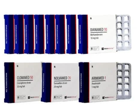 3 Advanced mass gain pack DIANABOL PCT 8 weeks Deus Medical 463×348