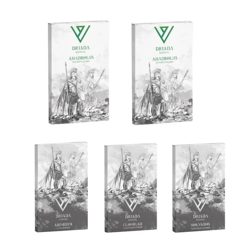 Pack prise de masse Stéroide oral Anadrol Oxymetholone (4 semaines) Driada Medical
