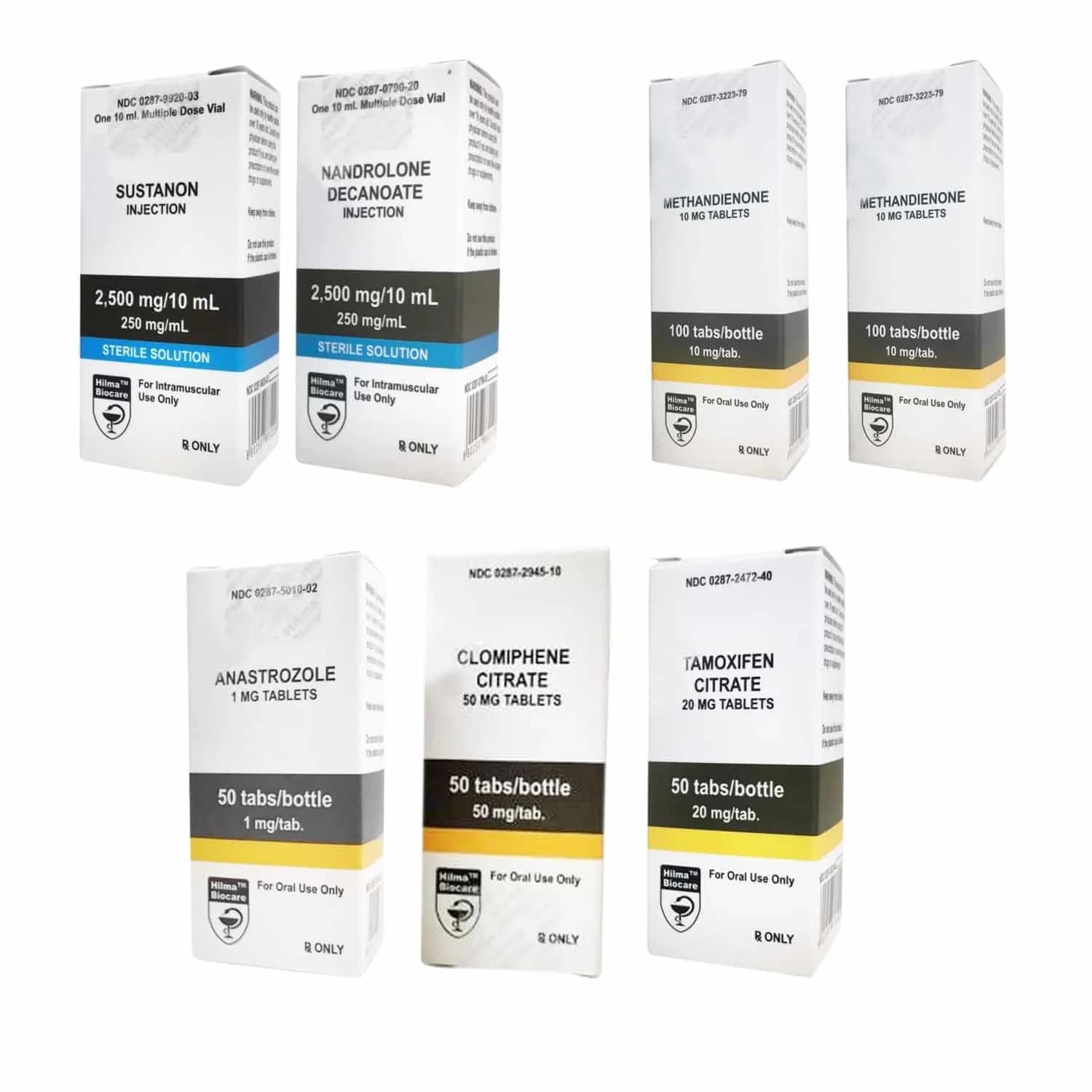 Pack Prise De Masse (INJECT) SUSTANON + DECA + DIANABOL (8 Semaines) Hilma