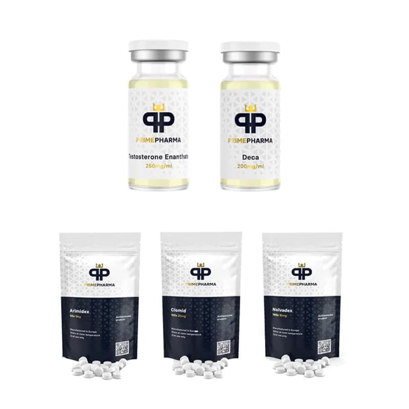 Pack prise de masse (INJECT) Enanthate 250 + DECA (8 semaines) PRIME PHARMA