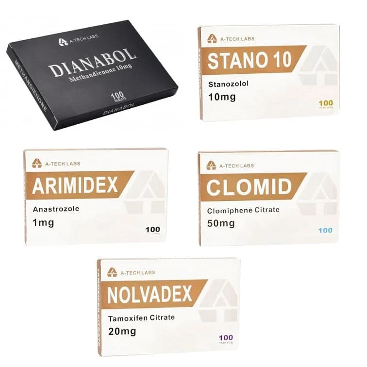 Pack Prise De Masse Sèche Stéroides Oraux Dianabol Winstrol 4 Semaines A Tech Labs 1