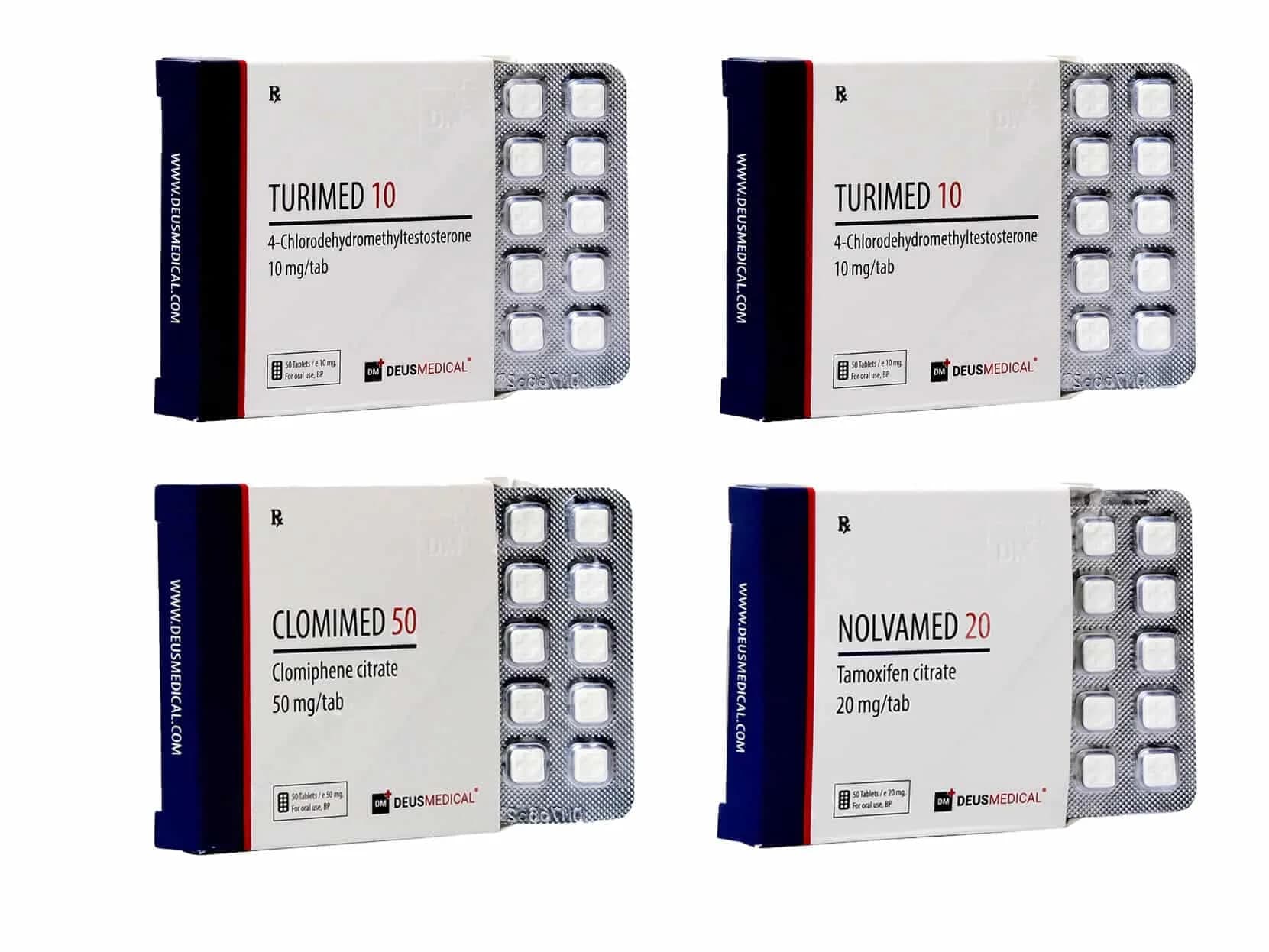 14 LEAN MASS GAIN PACK TURINABOL PROTECTION PCT 4 weeks Deus Medical
