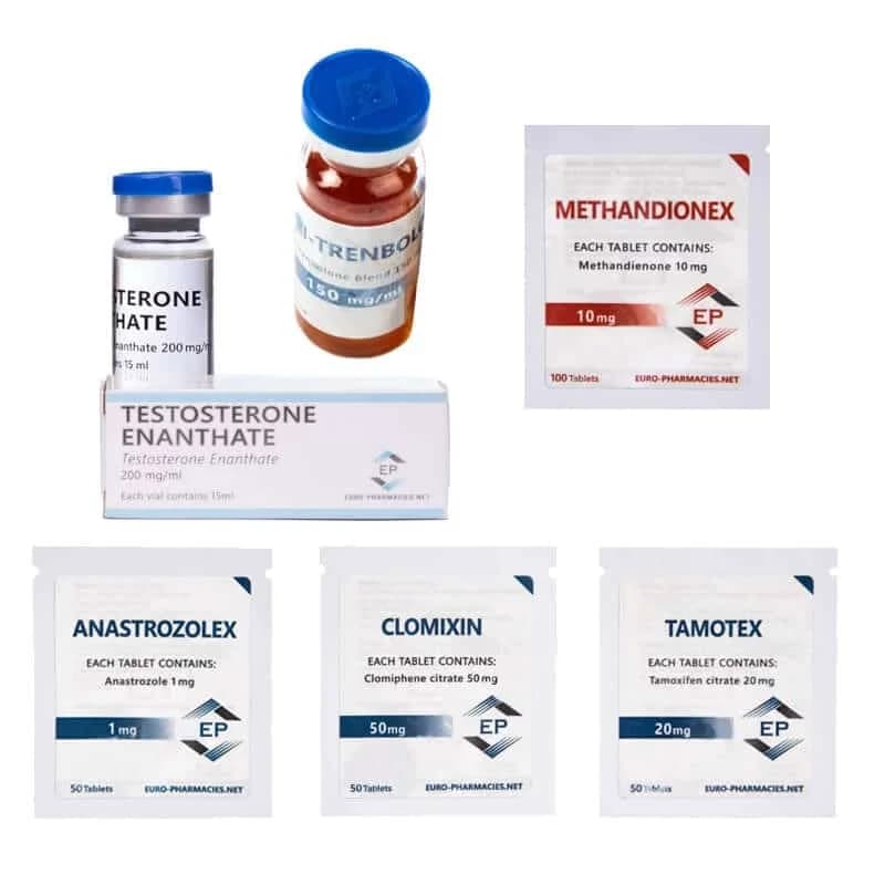 Pack prise de masse seche ORAL INJECT EURO PHARMACIES DIANABOL TEST E TRI TREN 10 semaines