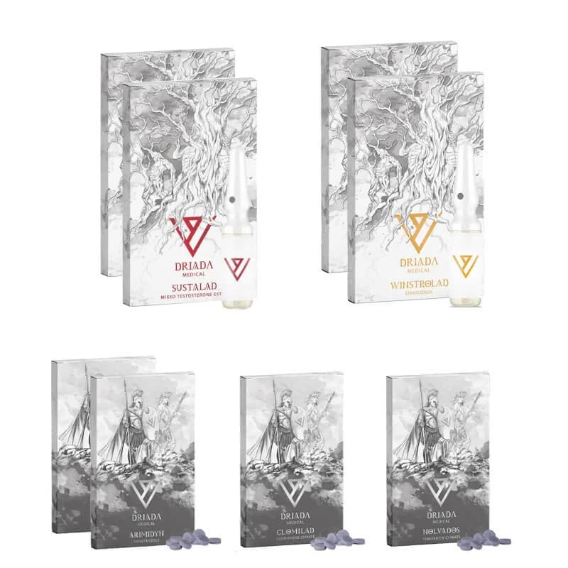 Pack Prise de Masse Seche SUSTANON WINSTROL DRIADA