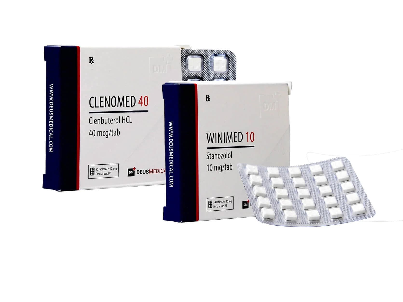 Weight Loss Pack for Women Winstrol Clenbuterol Deus Medical 8 Weeks