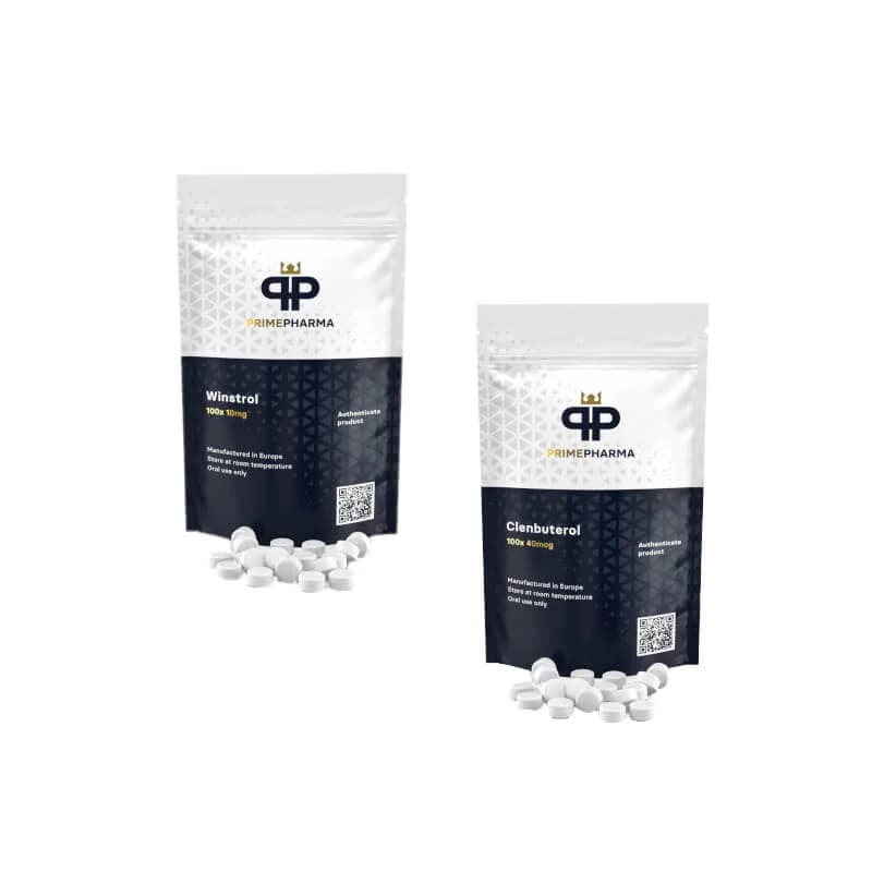 Pack Introduction perte de poids pour femme Winstrol+ Clenbuterol Prime (8 Semaines)