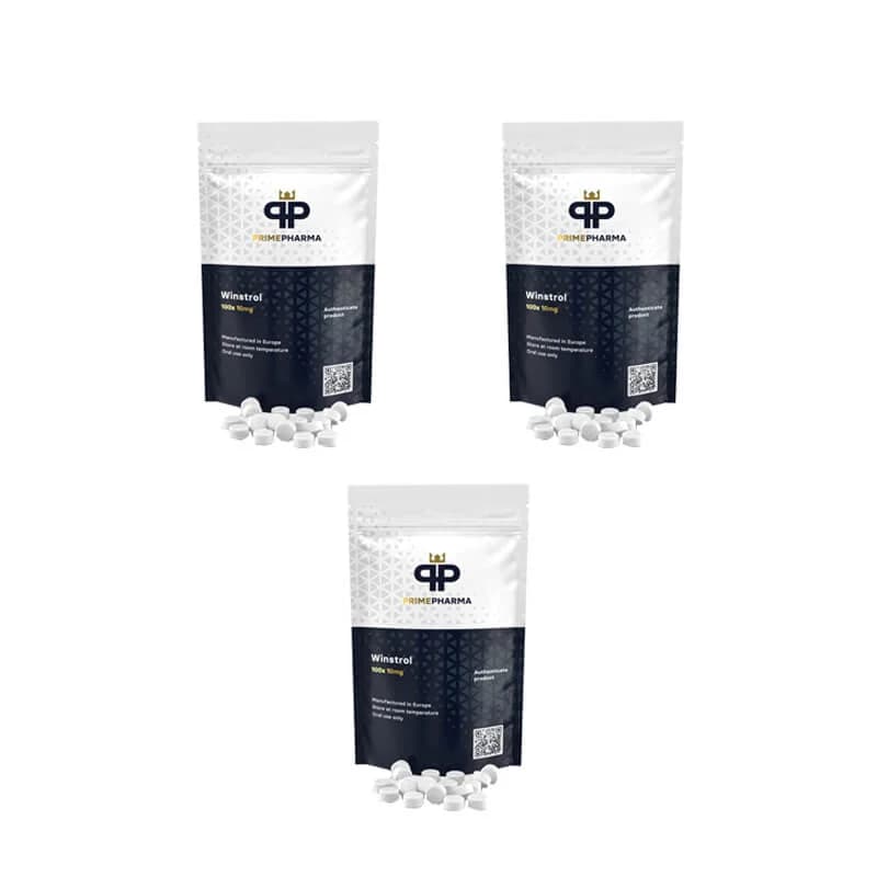 Pack sèche Winstrol Stéroides oraux (6 Semaines) PRIME PHARMA