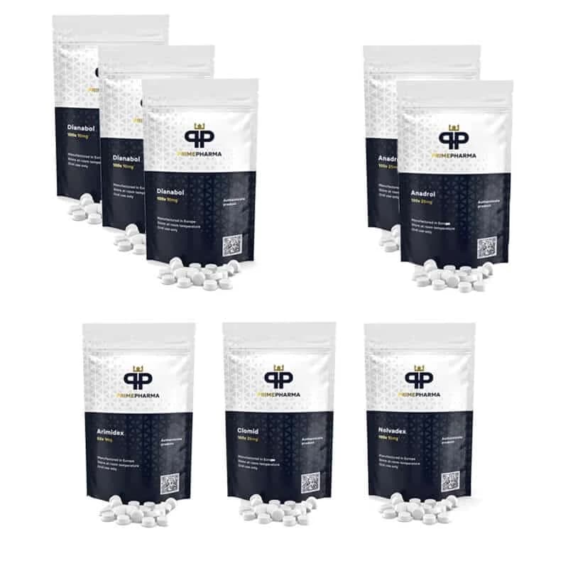 Pack prise de masse ultimate Dianabol Anadrol Steroides oraux 8 semaines PRIME PHARMA