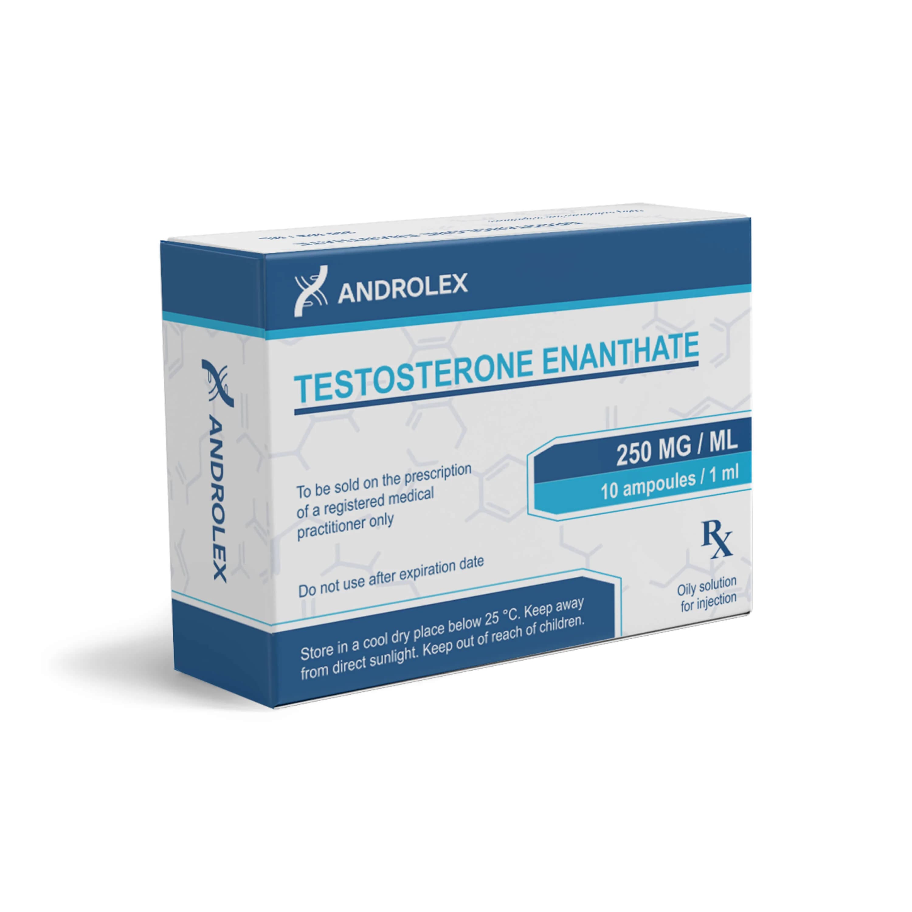 androlex ampoule box testosterone enanthate