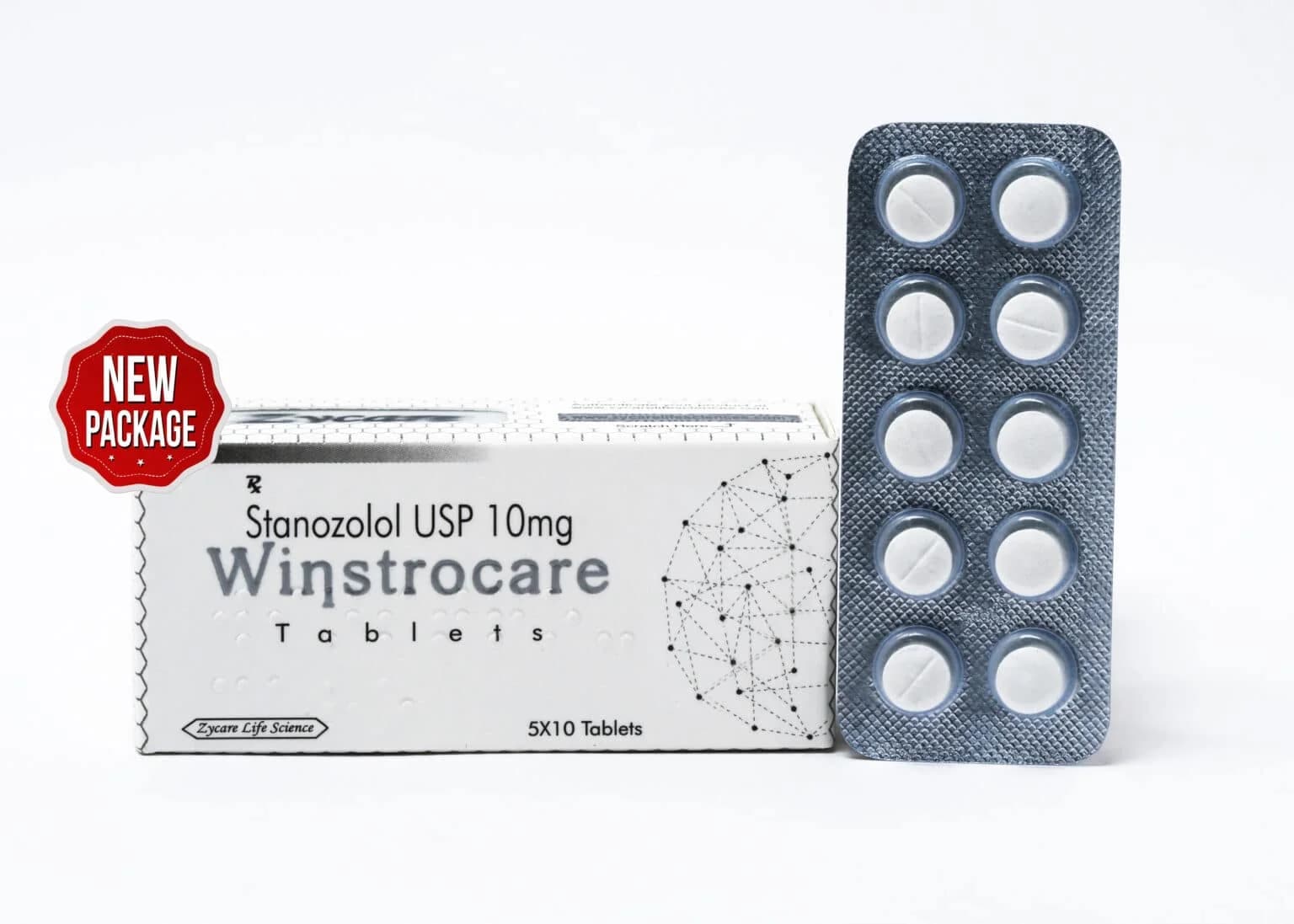 WINSTROCARE Stanozolol Tablets U.S.P. 10mg 5×10 1