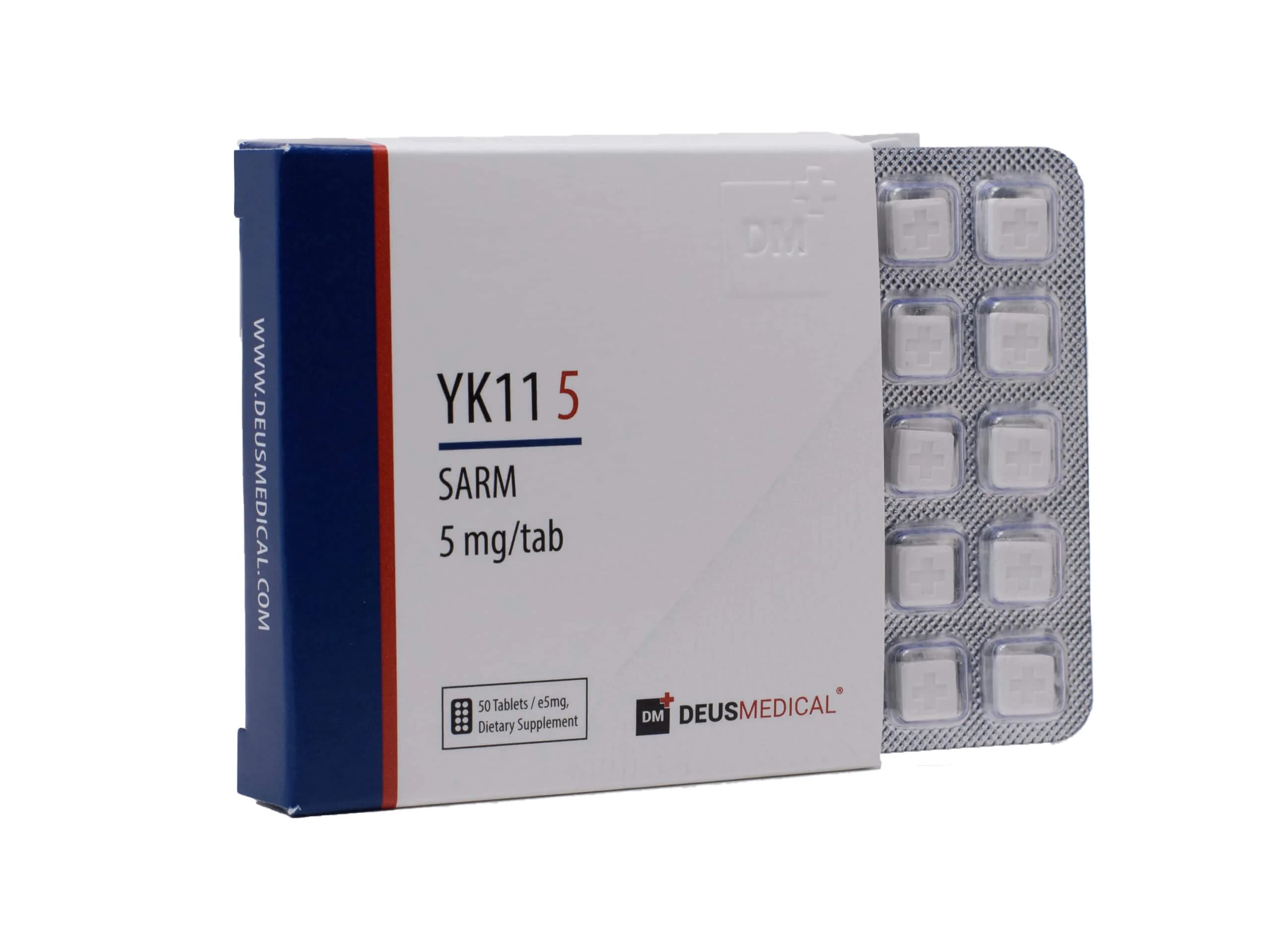 YK11 5 SARMs 50tabs of 5mg DEUS MEDICAL1